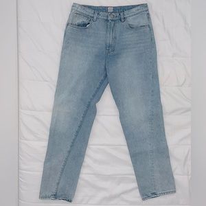 Toteme Twisted Seam Denim Light Blue